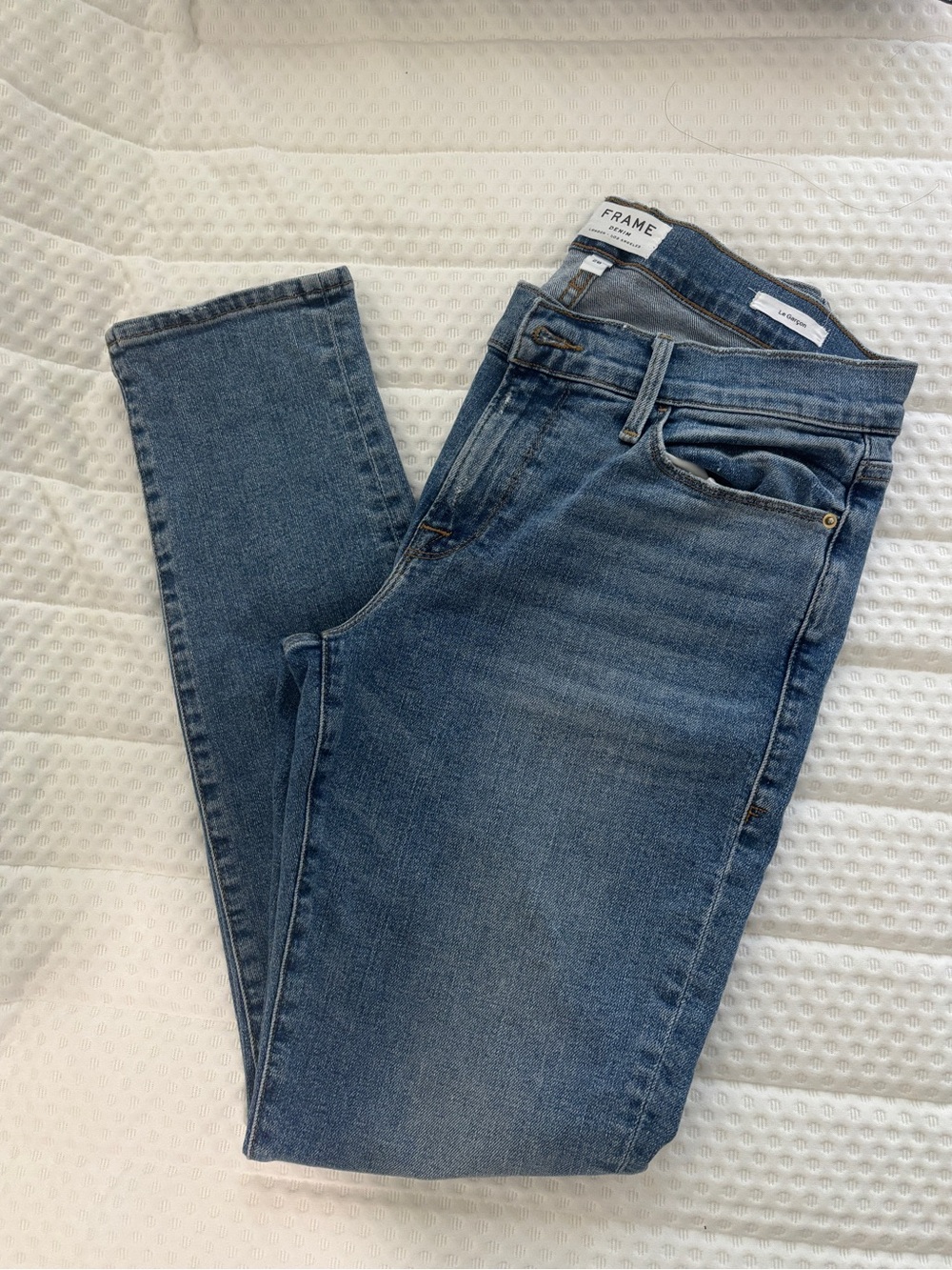Frame Denim Mid Rise Le Garcon - Picture 4 of 4